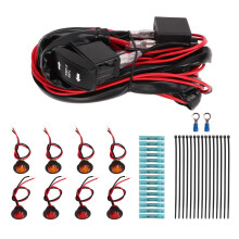 Kit ATV UTV omologato per la strada, design plug and play per una facile installazione, impermeabile e resistente, ampia compatibilità, pacchetto