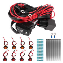 Kit indicatori di direzione per ATV e UTV, aggiornamento omologato per la strada per Canam e Polaris Ranger RZR, design plug and play per una facile