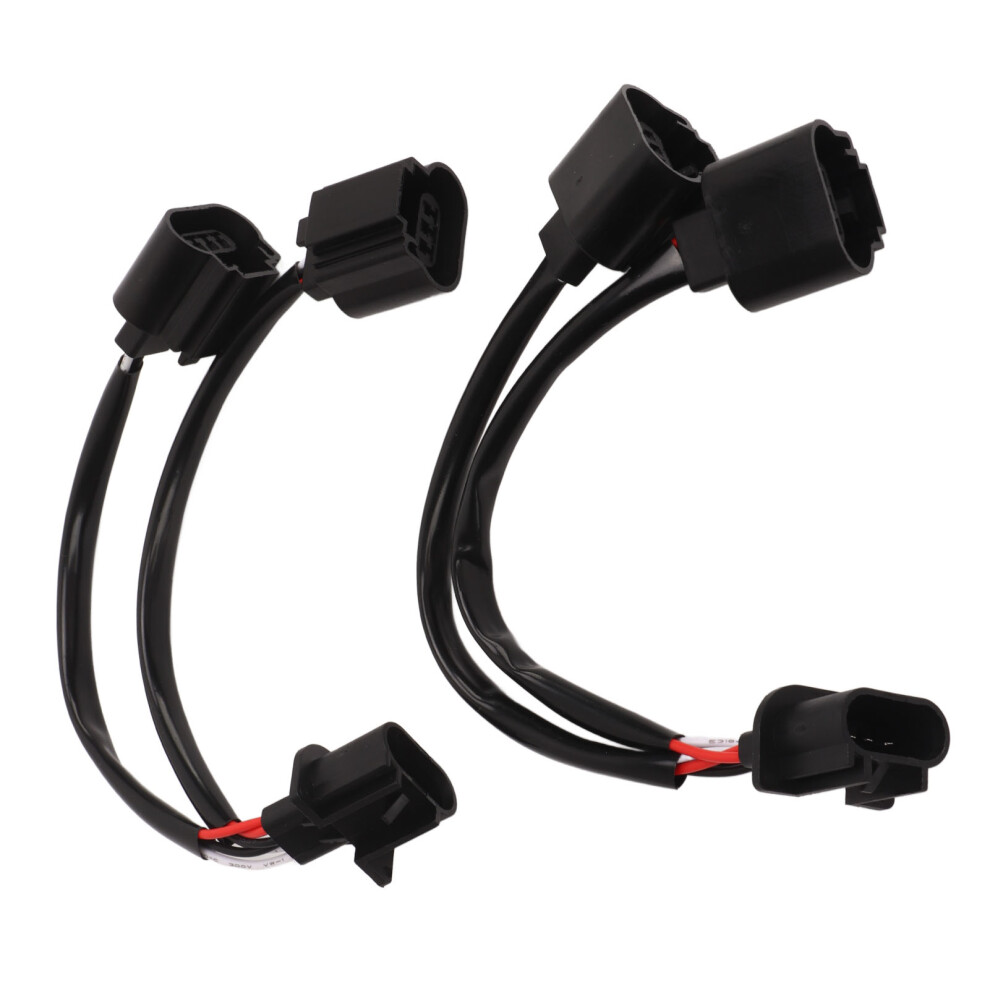 2Pcs 9008 H13 Headlight Wiring Harness Adapter Male To Female Plug For Truck Pickup 8021379142575
