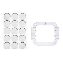 Transforma tu acolchado, accesorios para máquinas de coser domésticas, herramientas de acolchado acrílicas, mangos antideslizantes, regalo para