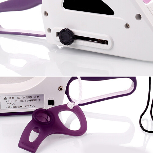 Portable Label Applicator for Any Object, Automatic Peeling by Hand Press, Toughness Composite Labeling Machine for Color Labels and Barcode, Adjustab 1