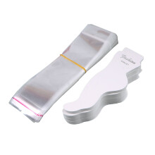 100pcs Blank Cards Anklet Card Holder Hanging Card Display for