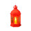 Multifunctionele LED elektronische kaars elegante houder-L Rood 1
