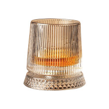 Elegant 360 Rotating Crystal Wine Glass Whisky Drinking Cup-7