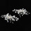 Clips de chaussures en perles et strass, 2 pièces,-Argent 3