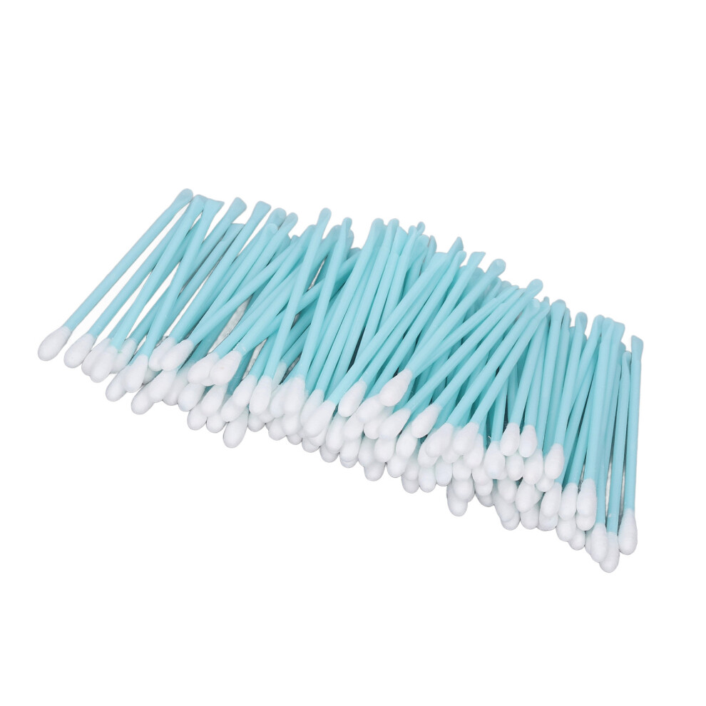 80mm 2in1 Cotton Swabs - 100PCS Disposable Ear Scoop & Makeup Tool