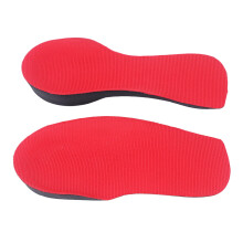2PCS 3/4 Red EVA Arch Support Insoles for Men and Women - Flat Feet, Heel Spurs