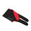 Left Hand Billiard Glove Polyurethane Fiber, Average Size, Red 6