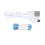 Bilancia pesapersone digitale Bluetooth ricaricabile Sky Pink, in plastica ABS 9