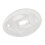 Portable Makeup Sponge Storage Box 5pcs Egg-Shaped Transparent Case Organizer 12