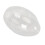 Portable Makeup Sponge Storage Box 5pcs Egg-Shaped Transparent Case Organizer 6