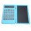 Sky Blue 10-Digit LCD Calculator with Erasable Notepad for School & Office 13
