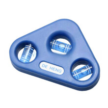 Tragbares Mini-Taschenniveau-Messinstrument 3-in-1 Messwerkzeug vertikales horizontales 45-Grad-Lineal für Tischlerei- und DIY-Projekte