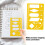 Flowchart Template Stencil Geometric Drawing Ruler For Scrapbook Workers Multifunctional Drawing Marker Measuring Tools 1