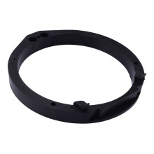 2 Stück schwarzer Kunststoff 6,5" Autotür-Lautsprecheradapter Montage von Befestigungsplattenring Abstandshalter-Konverter passt für Honda