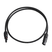 Solar Cable With Crimp Terminal Connection High Temperature Resistance UV Resistant Anti Aging Waterproof Dust Proof For Solar Power Station PV Connec