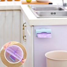 Multi-functional Garbage Bag Holder, Portable Car Trash Bags with Over Cabinet Trash Bag Rack for Quick and Easy Disposal