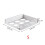Stackable Plastic Drawers, Adjustable Locker Organizer For Closet, Office, And Home Use, Sliding Track System, Small Size 2