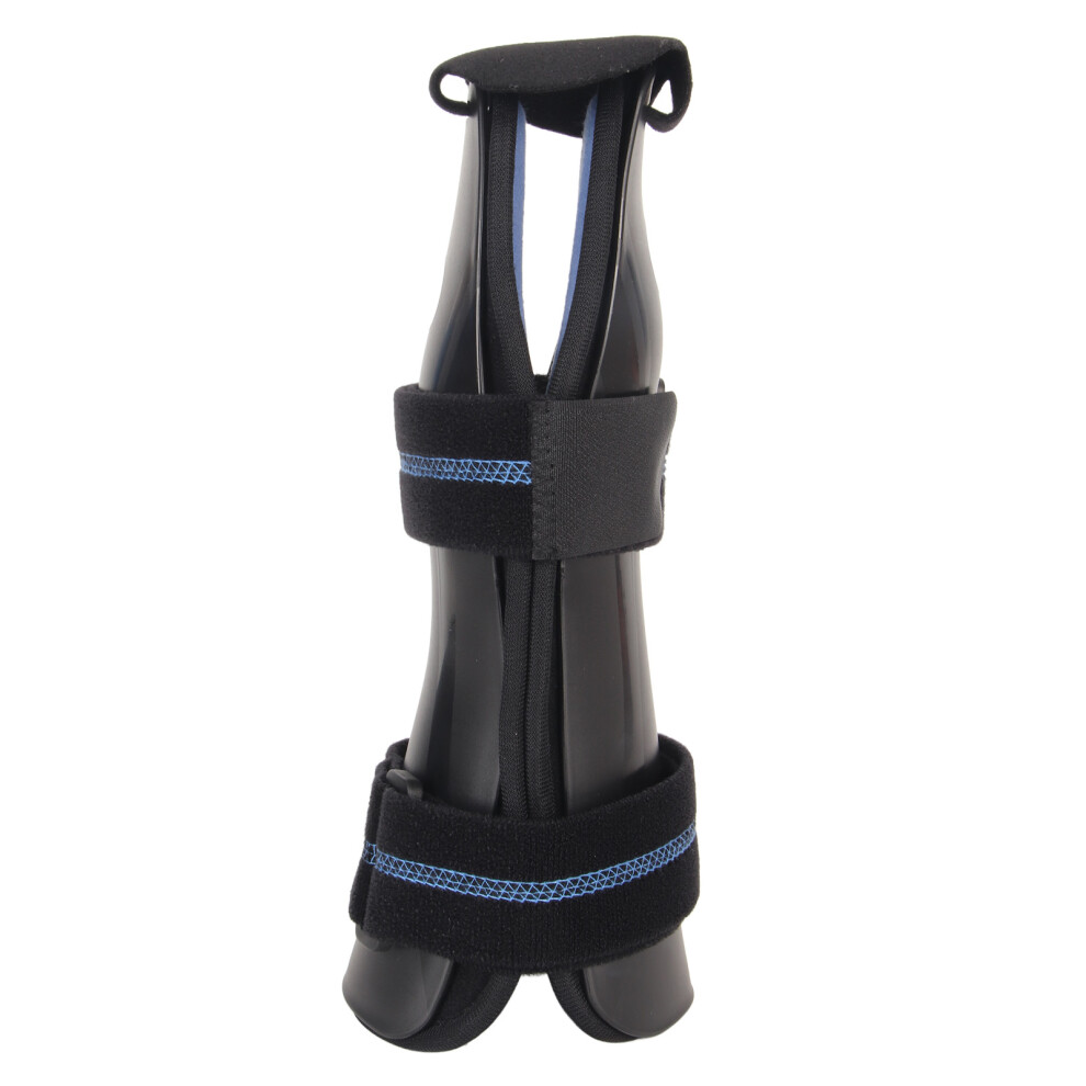 Adjustable Rigid Stirrup Ankle Splint For Pain Relief And Injury Support Chronic Ankle Instability Gel Inflatable Foam Ankle Pads Breathable Design C