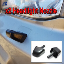 2PCS Auto-Scheinwerferreiniger Düse 28641-1DA0A 28642-1DA0A für Nissan X-Trail Xtrail 2 T31 2007 2008 2009 2010 2011 2012 2013