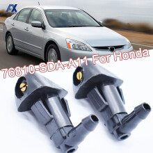 2Pcs Windschutzscheibenwischer Wassersprühstrahler Düsen für Honda Accord 2003 2004 2005 2006 2007 OE#76810-SDA-A11