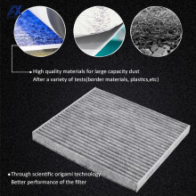 Car Pollen Innenraumluftfilter 88568-02030 87139-YZZ07 88568-12020 Für Toyota Avensis Corolla Verso 2002 2003 2004 2005 2006 2007