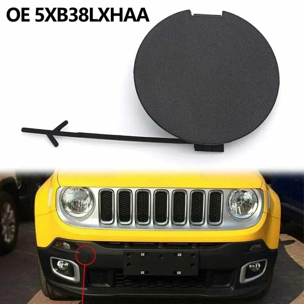 Carhome 1Pc Bumper Towing Hook Cover For Jeep Renegade 2015-2020 Front Bumper Tow Hook Eye Cap Cover 5Xb38lxhaa Useful 6935161442106