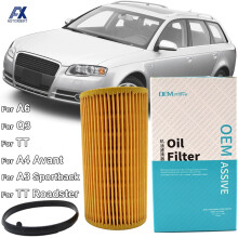 Ölfilter für Audi A1 8X1 2012 / A3 8P1 A6 4F2 C6 TT 8J3 2005 2006 2007 2008 2009 2010 2011 / A4 2005-2008 1984cc 2.0 06D115562