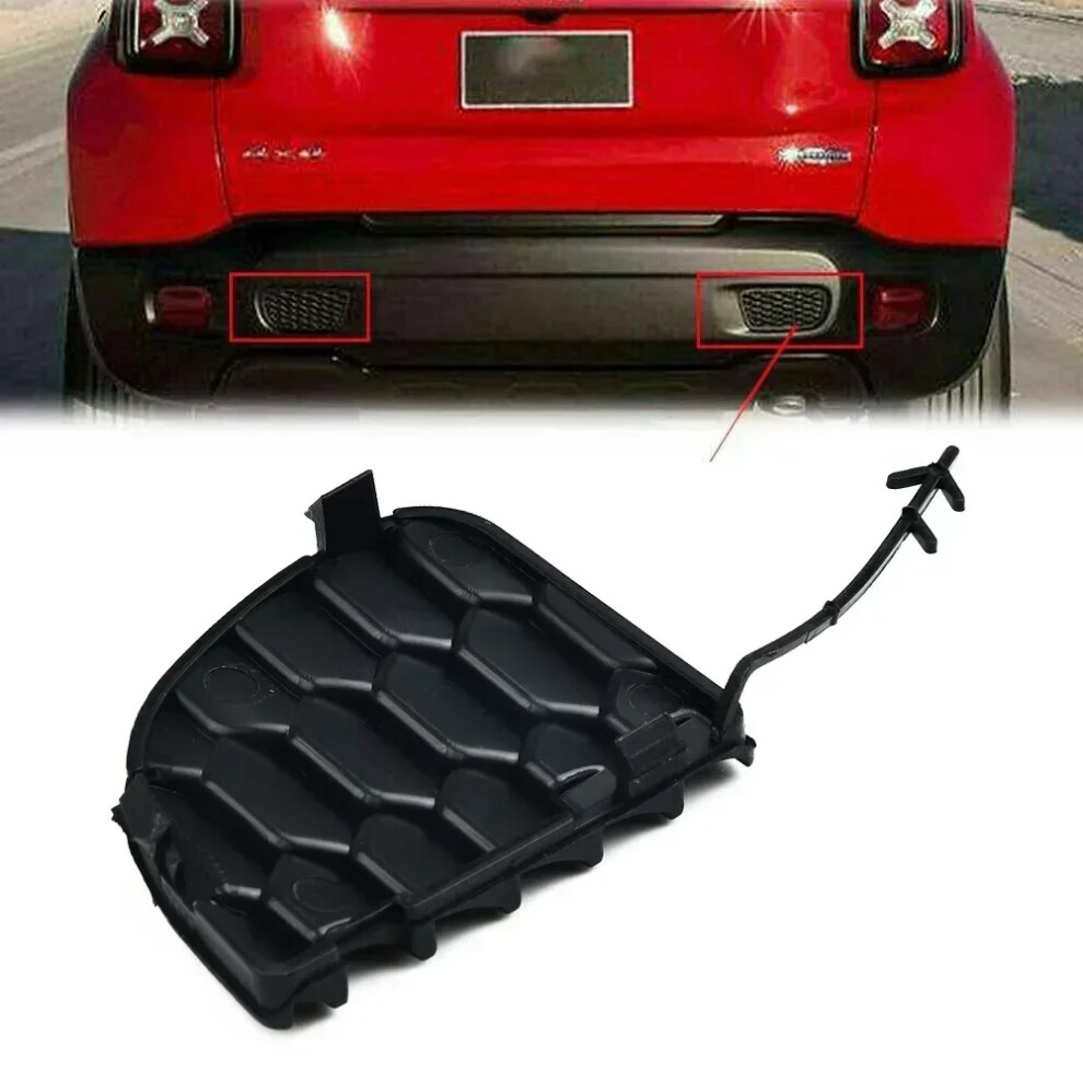 Rear Bumper Trailer Hook Cover - Fit Specific Car Models For Jeep For Renegade 2015-2019 5Vw91lxhaa Bumper Towing Hook Cover 6935161442175