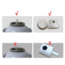 Carhome 4,5mm Film di fluido per veicoli Prolunga a 360 gradi Tubo di prolunga adatto a bombolette aerosol Spray 60cm
