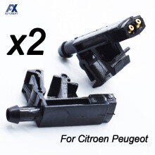 2x Frontscheibenwischer Scheibenreiniger Düsenspray für Peugeot Partner 406 605 für Citroën Berlingo Xantia ZX 6438A0 643889