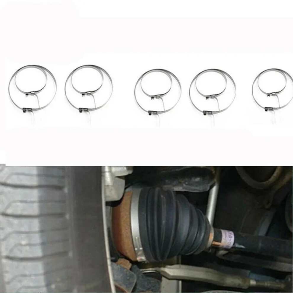 10X Cv Half Shaft Boot Band Buckle Clamps Cv Joint Banding Boot Axle Clamp Tool For Auto Atv Car Repair Removal Hand Tool 6935161439809