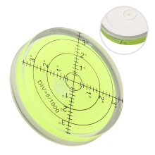 60mm12mm Precizie orizontală - Spirit Bubble Mini Nivel de bulă pentru - Spirit Bubble Grade Mark Mini Instrument de măsurare a nivelului de bulă