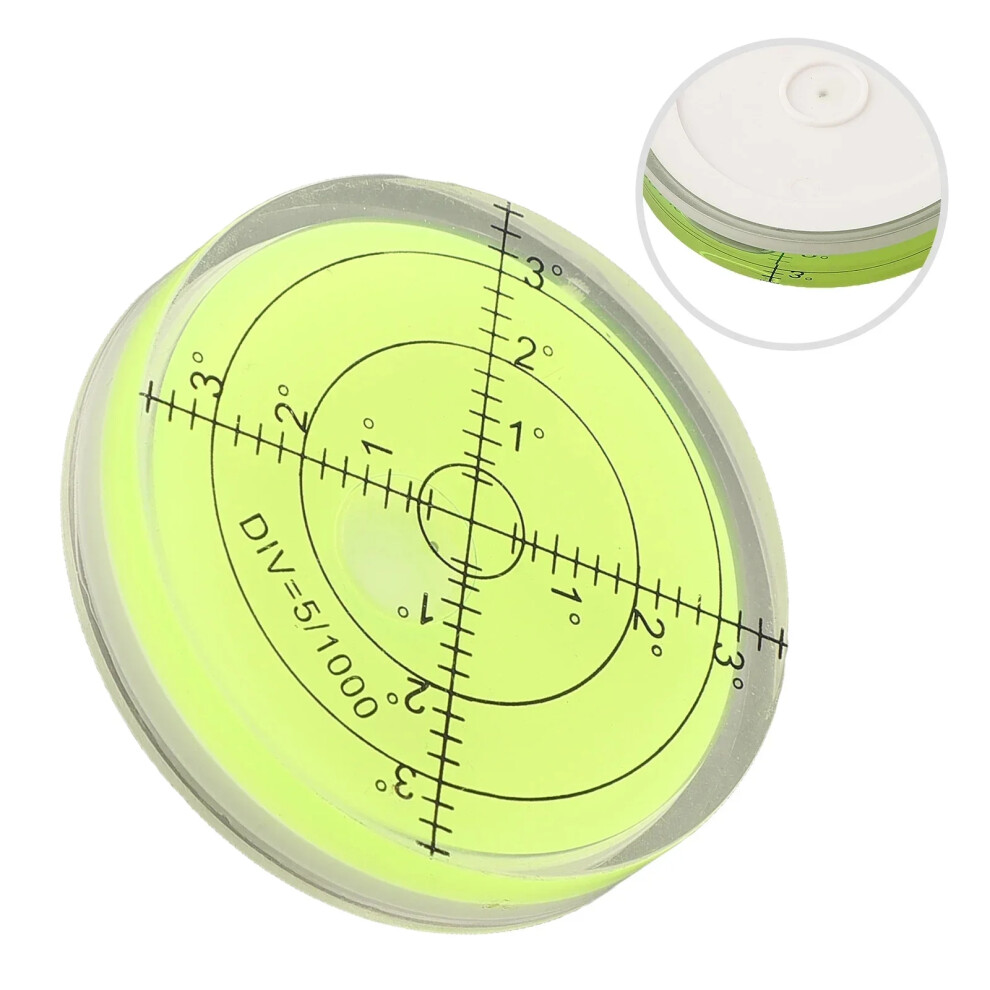 60Mm12mm Horizontal Precision -Spirit Bubble Mini Bubble Level For -Spirit Bubble Degree Mark Mini Bubble Level Measuring Tool 6935161422658