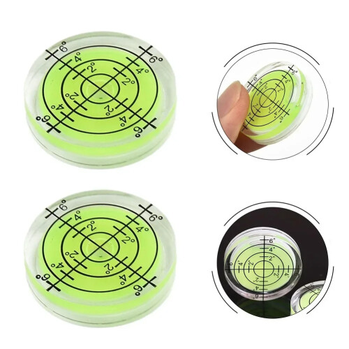 2PCS Mini Bubble Level 20-30 Accuracy Bubble Level Horizontal Precision Spirit Bubble Level Measuring Tool 2