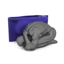 Moule de décoration de gâteau en Silicone humain, moule à -C