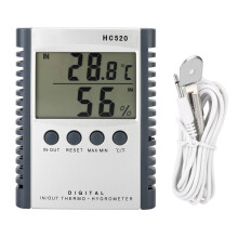 High-Precision Digital Hygrometer Thermometer, Lcd Display For Indoor And Outdoor Monitoring, Comfort Indicator