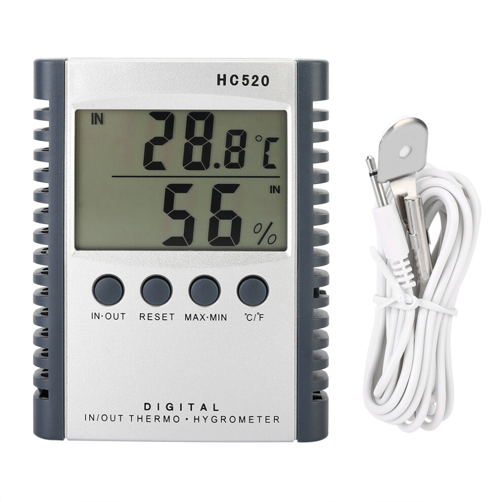 High-Precision Digital Hygrometer Thermometer, Lcd Display For Indoor And Outdoor Monitoring, Comfort Indicator 9358999890340