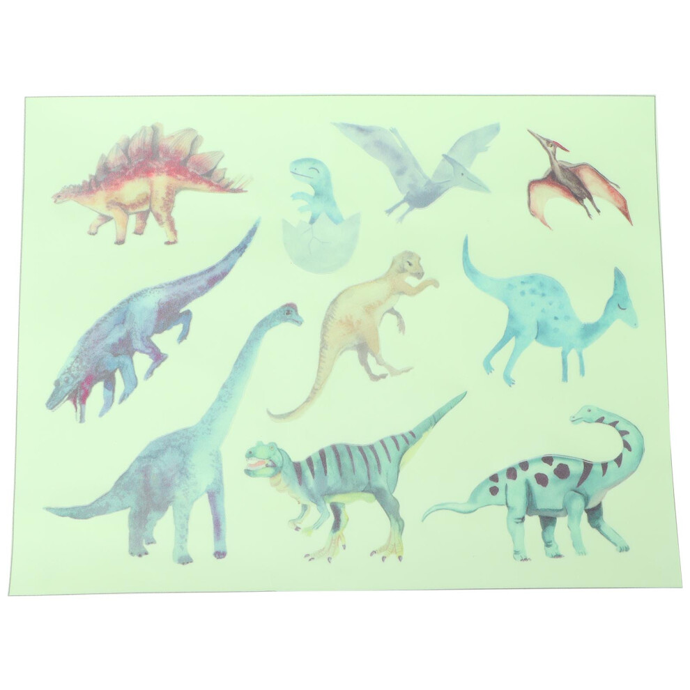 Creative Boys Room Decor Glow In The Dino Decals Reusable Pvc Wall Stickers For Kids Bedroom With Safe Non Toxic Material And Dinosaur Themed Jun Dark