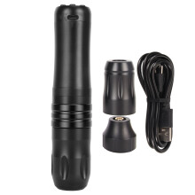 Tattoo Pen Machine For Beginners And Pros, Stroke Adjustable Wireless Tattoo Pen With Precision Machining Drive System Powerful Motor Fast Coloring