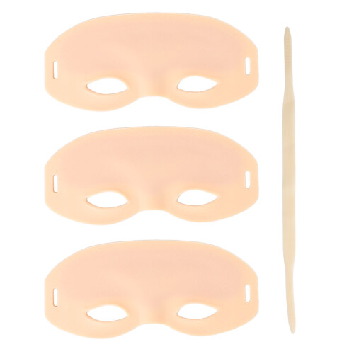 Set di pelli di pratica per microblading indossabili con tappetino antiscivolo 1