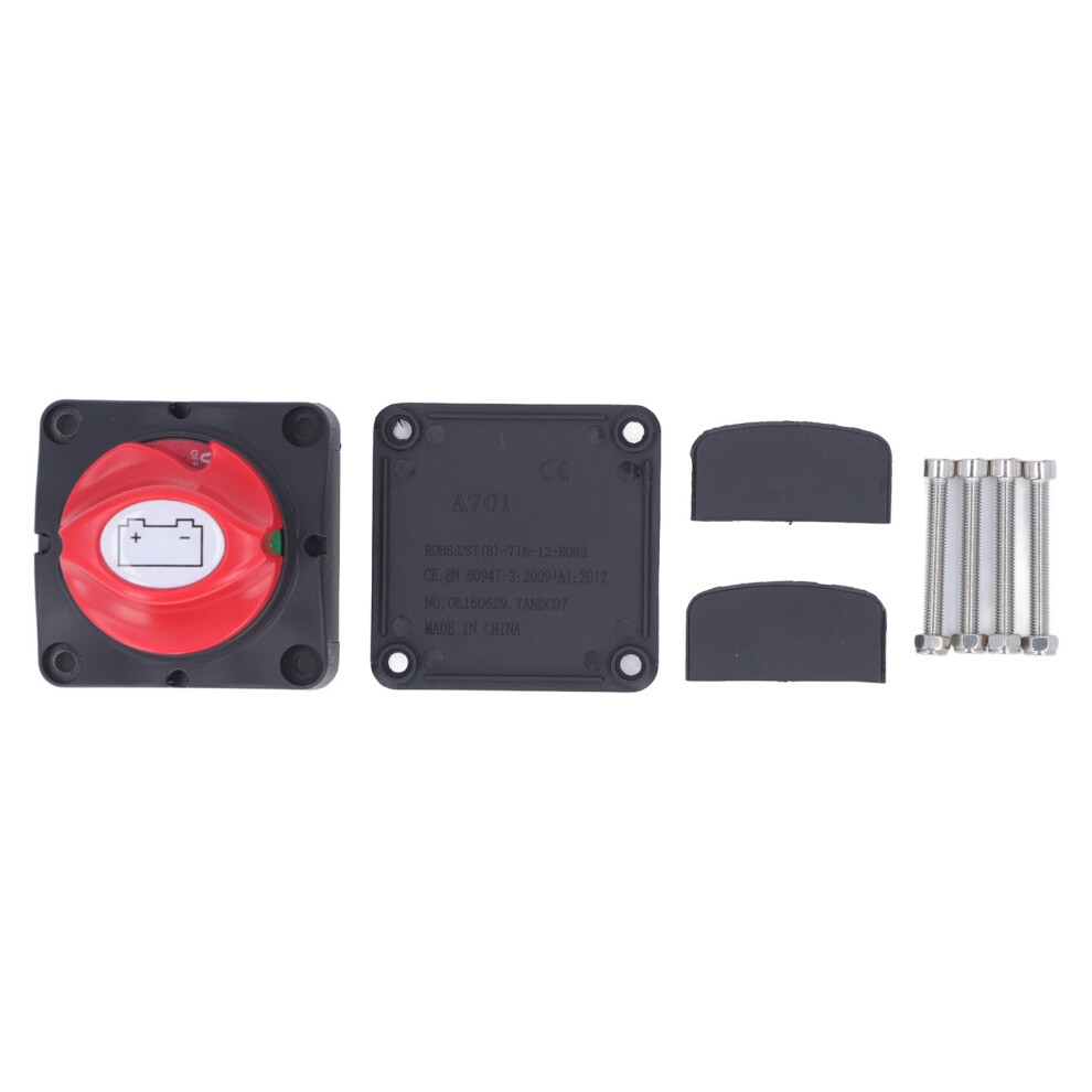 Waterproof On Off Battery Disconnect Switch For Cars Trucks Rvs Boats Marine Vehicles, Battery Power Cut Off Switch With Fully Enclosed Design 48 60 9159805515354