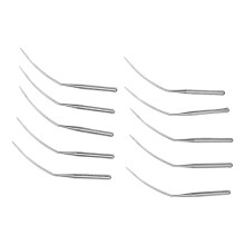 10 Blindstitch Curve Sewing Needles Size 10/70 Steel for Repair and Crafting