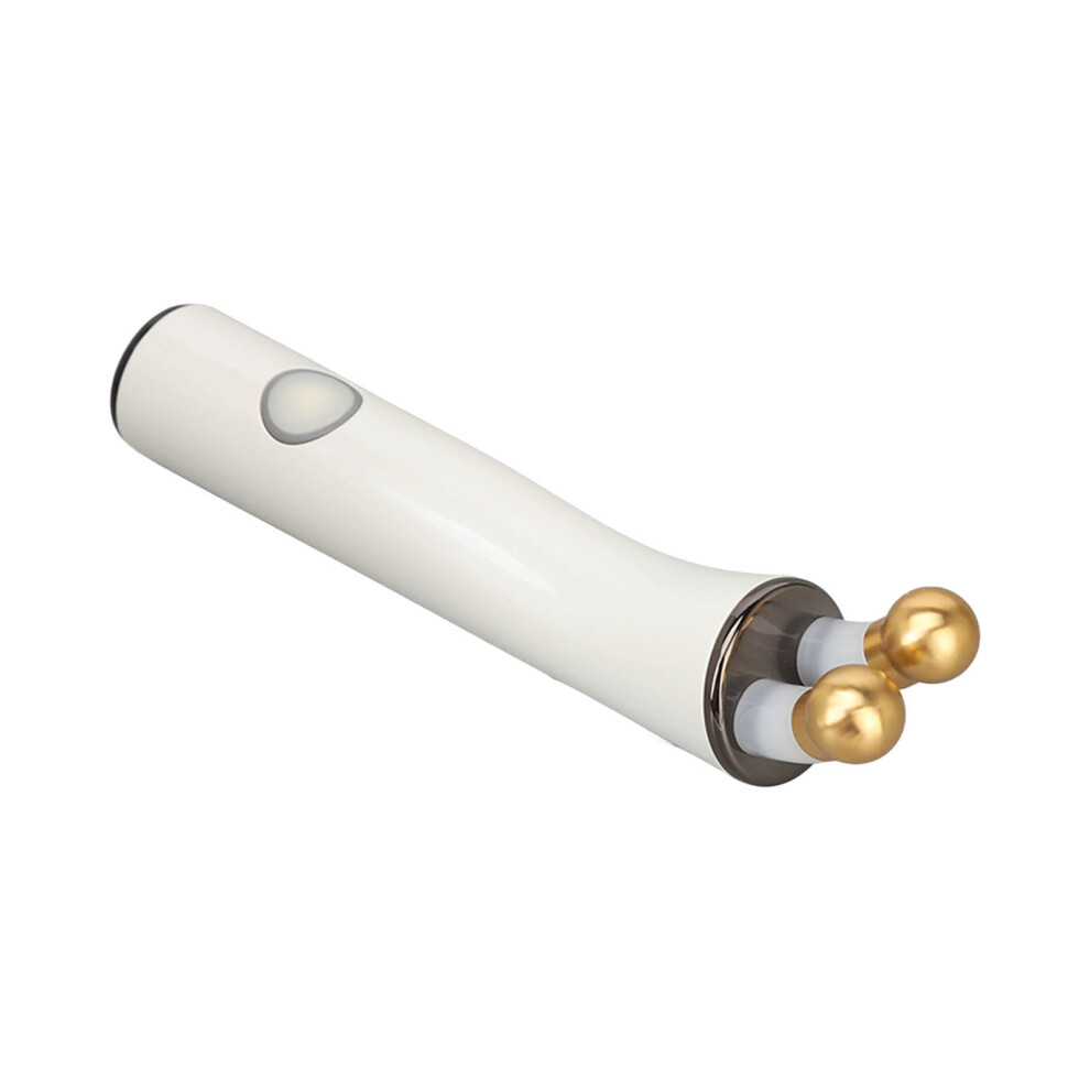 Dark Dual Ball Eye Massager Wand With Usb Charging & Heating Function
