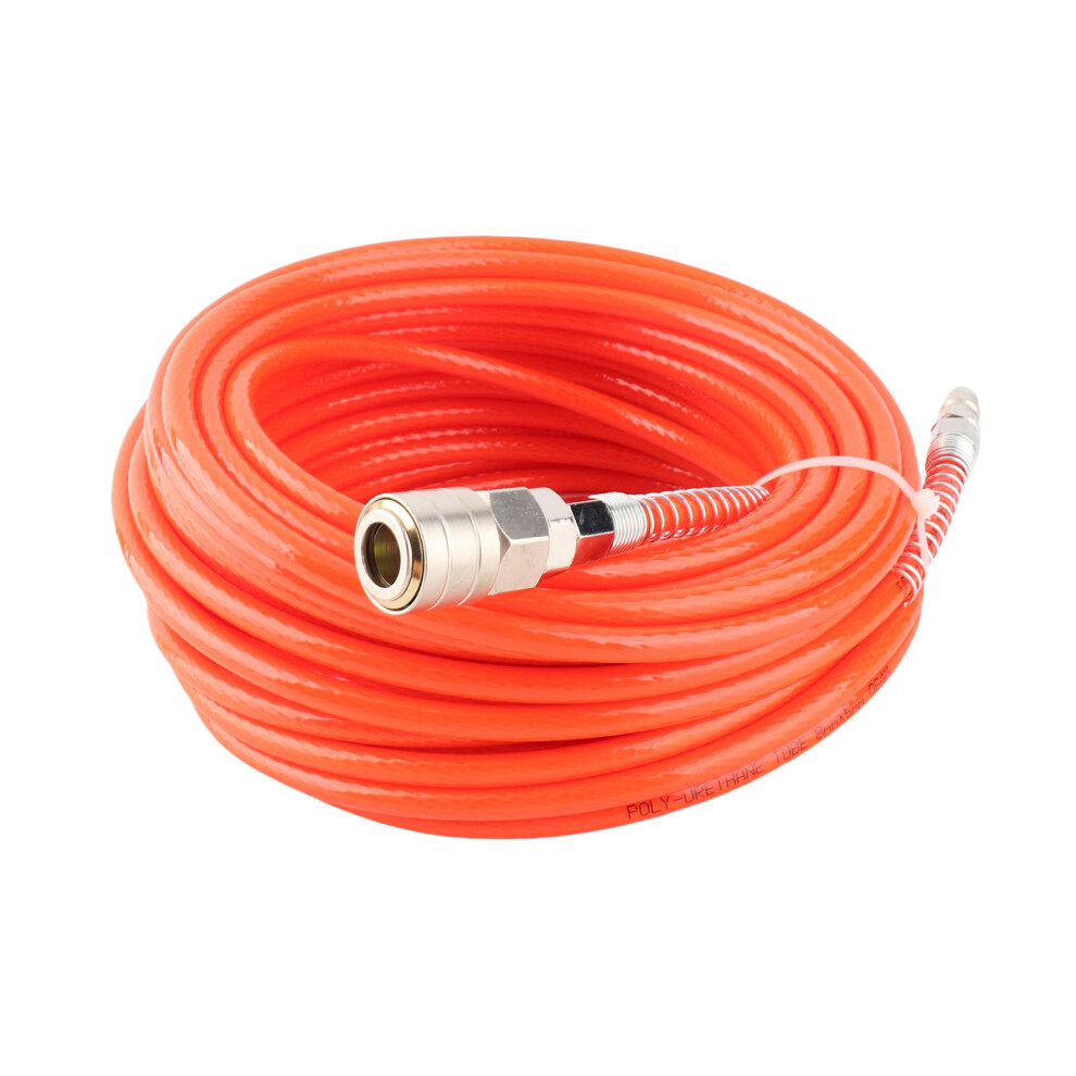 High Pressure Pu Air Hose 20M 5Mm Inner 8Mm Outer 1/4In Npt Red 4651369698252