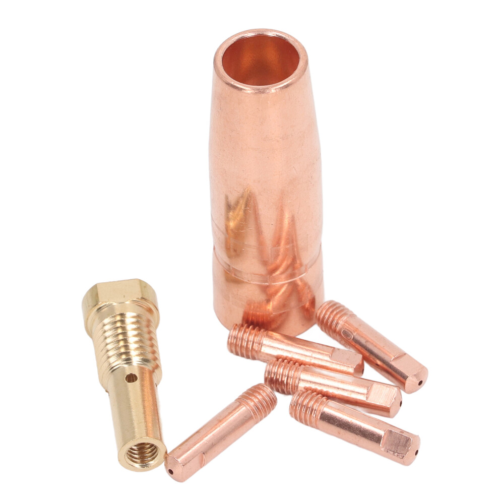 Mig Welding Gun Nozzle Kit Brass 0.9Mm 0.035In For Century Fc90 80Gl 3631369698262