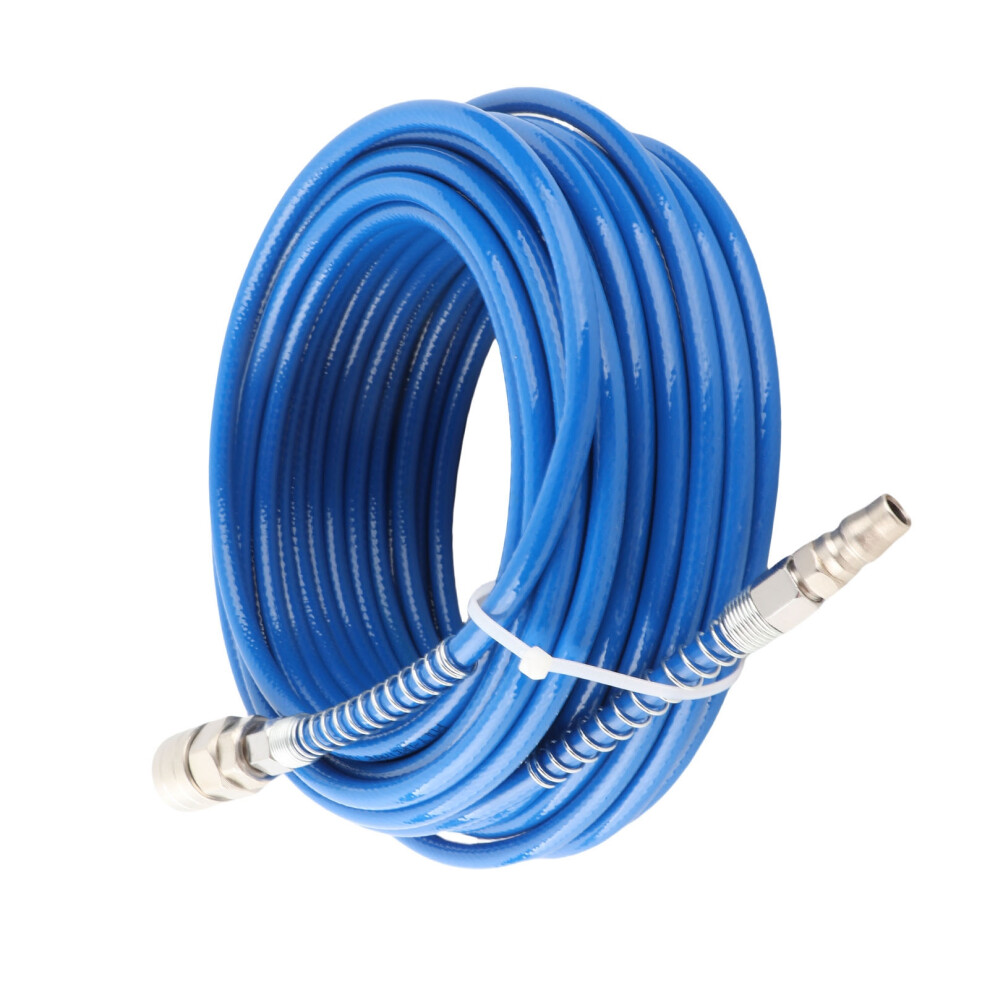 High Pressure Air Hose 1/4In Npt, 20M Blue Pu Pneumatic Tube 7621369698238