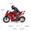 Remote Control Stunt Motorcycle 1/6 2.4GHz Self Balance Drift 9