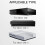 Supporto Consolle 4 pezzi per Xbox One S/X nero con piedini antiscivolo 6