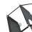 Hamacs double couche pour chat avec ventouse résistante, maille douce, noir 5